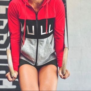 VULL Sports Hoodie Triple Threat Logo Zip Hoodie